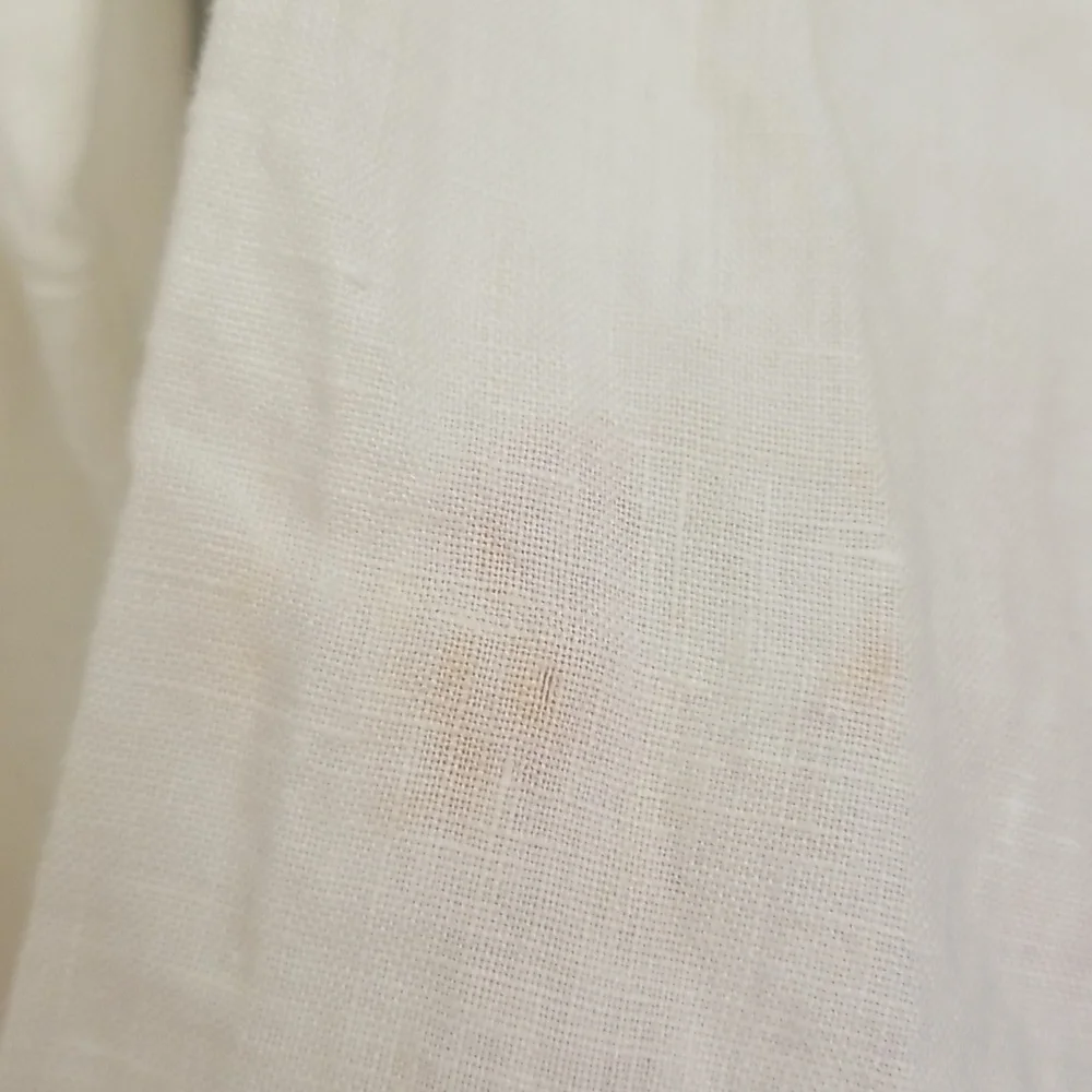 💛Malvin I 🖤 Linen Tunic / Coverup with Crochet Neckline - Picture 13 of 13